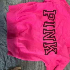 Pink Cropped sweatshirt